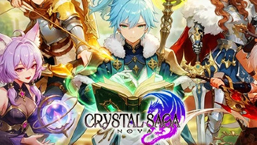 Copertina di Crystal Saga Nova